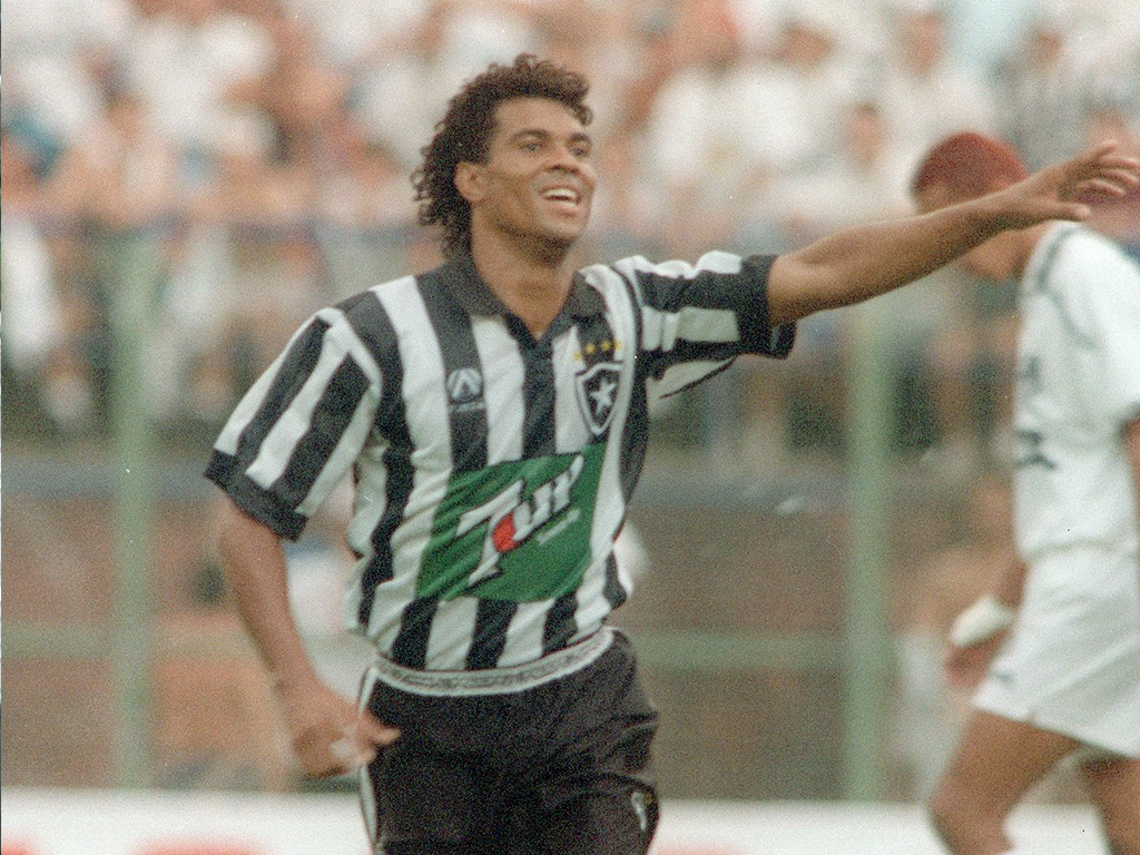 Donizete Pantera no título brasileiro do Botafogo em 1995 (Reprodução)