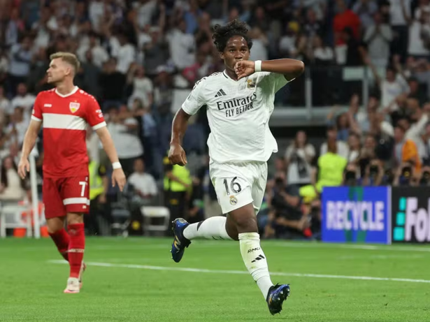 Endrick é titular pela primeira vez no Real Madrid