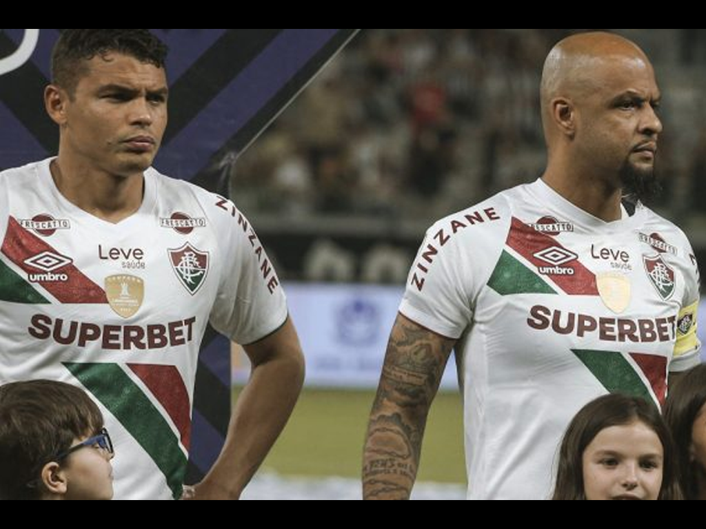 Thiago Silva e Felipe Melo (Marcelo Gonçalves/Fluminense)