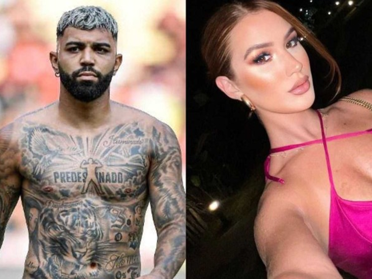 Gabigol e Thaisa Carvalho (Reprodução)