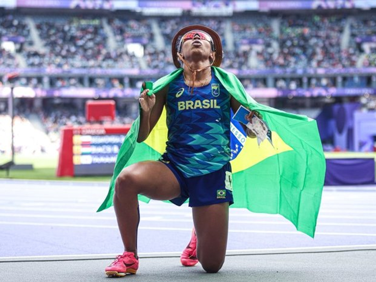 Keyla Barros levou o bronze no atletismo (Wander Roberto / CPB)
