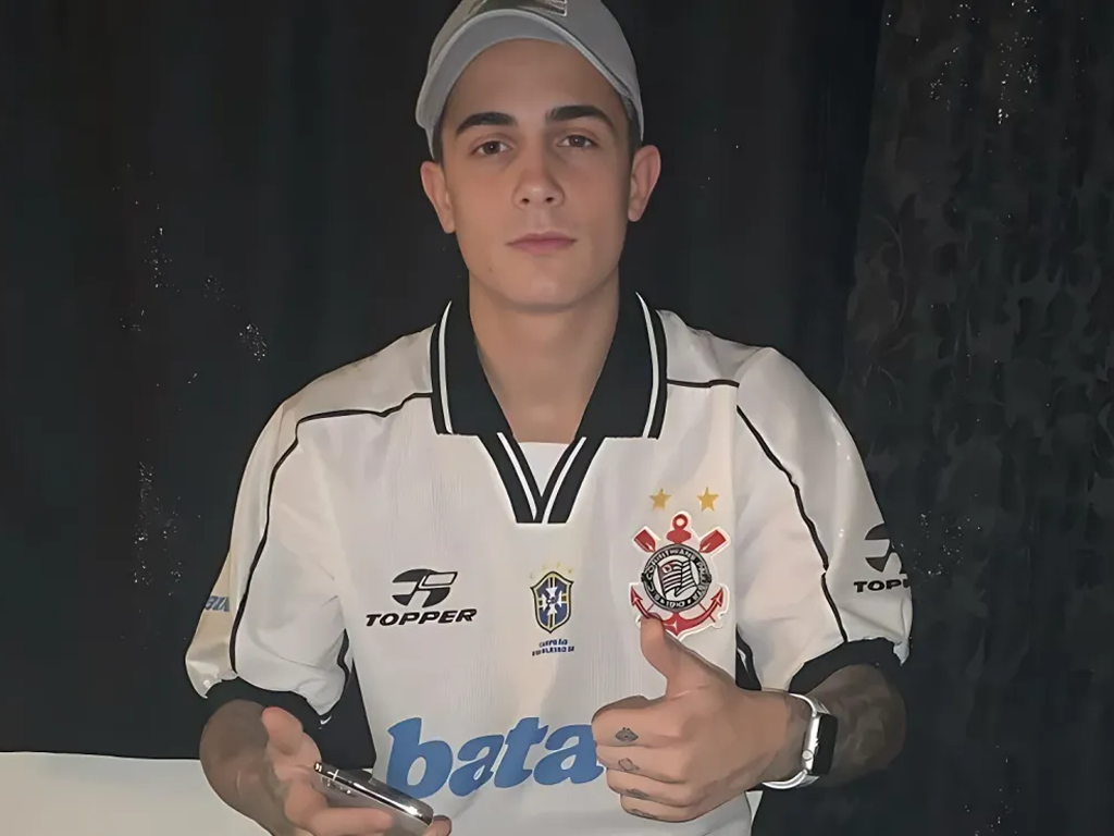 MC Hariel é torcedor do Corinthians  e colaborou na vaquinha da Neo Química Arena (Reprodução)