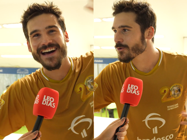 Nicolas Prattes celebra gols para Sabrina no Jogo das Estrelas: “Falei que ia fazer”