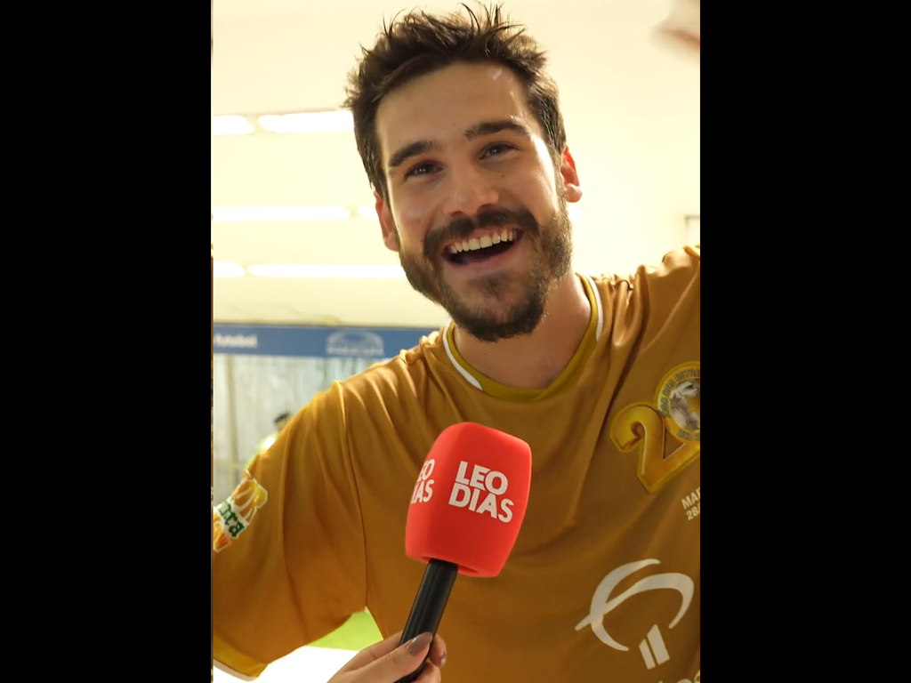 Nicolas Prattes no Jogo das Estrelas (Reprodução)