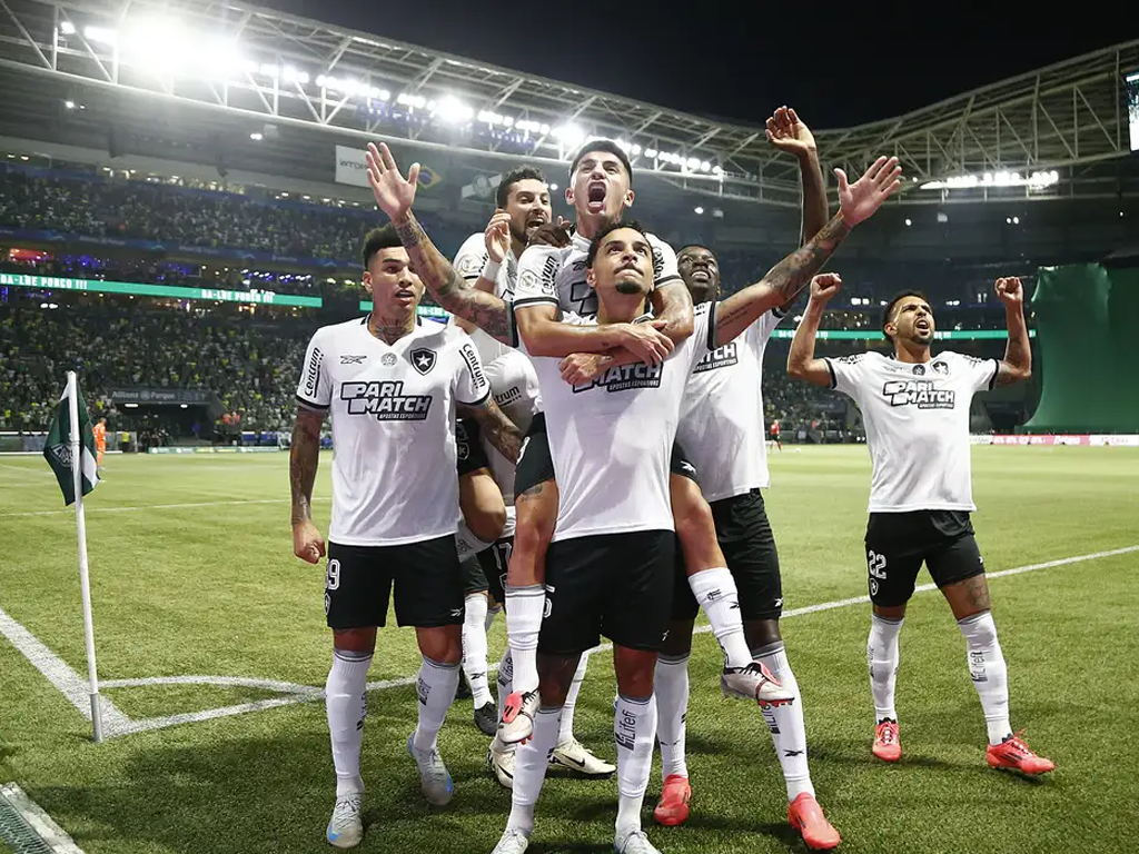 Botafogo venceu o Palmeiras no Allianz Parque por 3 a 1 (Victor Silva/Botafogo)