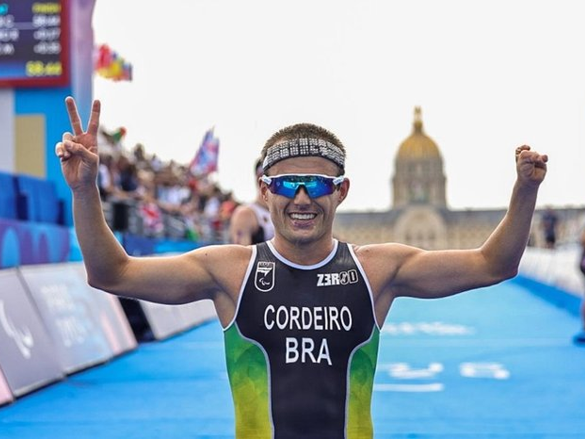 Ronan conquistou a primeira medalha do Brasil na história do triatlo (Alessandra Cabral/CPB)