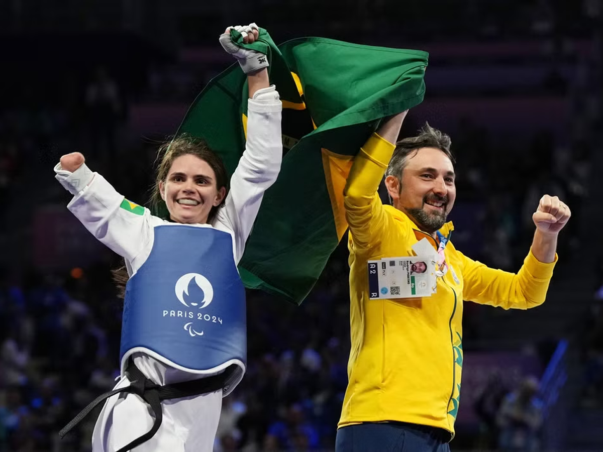 Silvana Fernandes, bronze no taekwondo (Reuters)