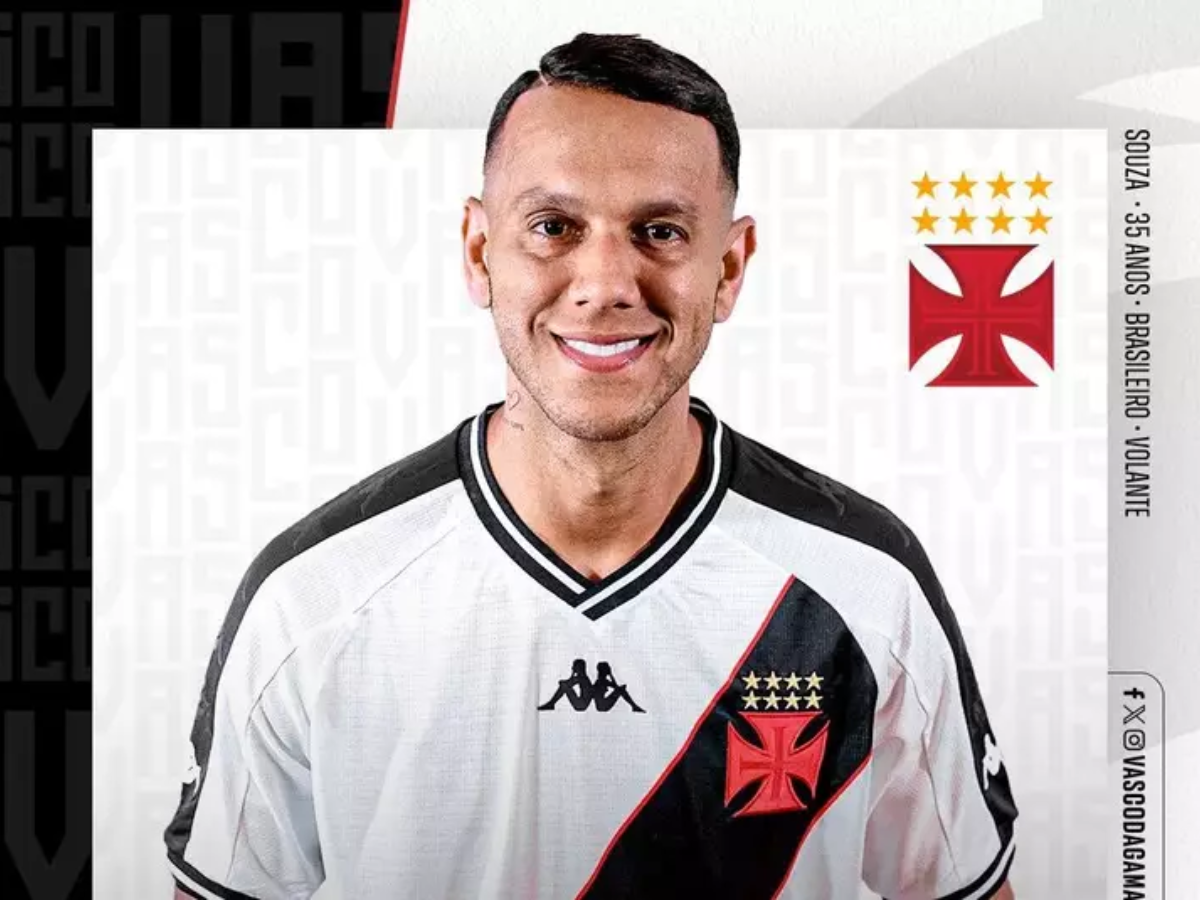 Souza no Vasco (Reprodução)