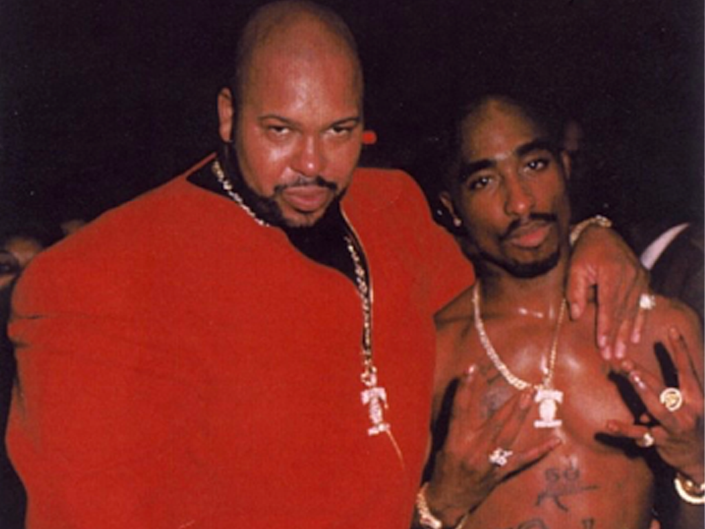 Suge Knight e Tupac (Reprodução)