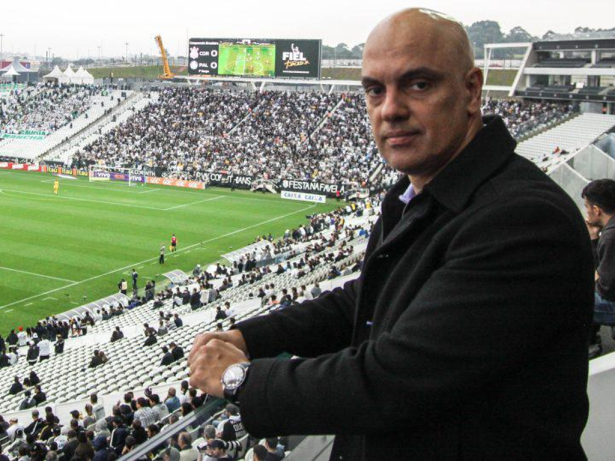 Alexandre de Moraes faz doação em vaquinha para quitar estádio do Corinthians