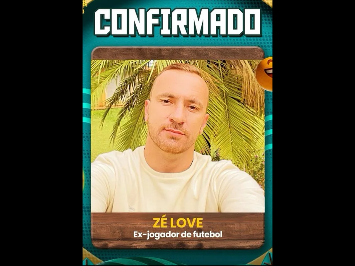 Zé Love foi confirmado em A Fazenda 16 (Reprodução)