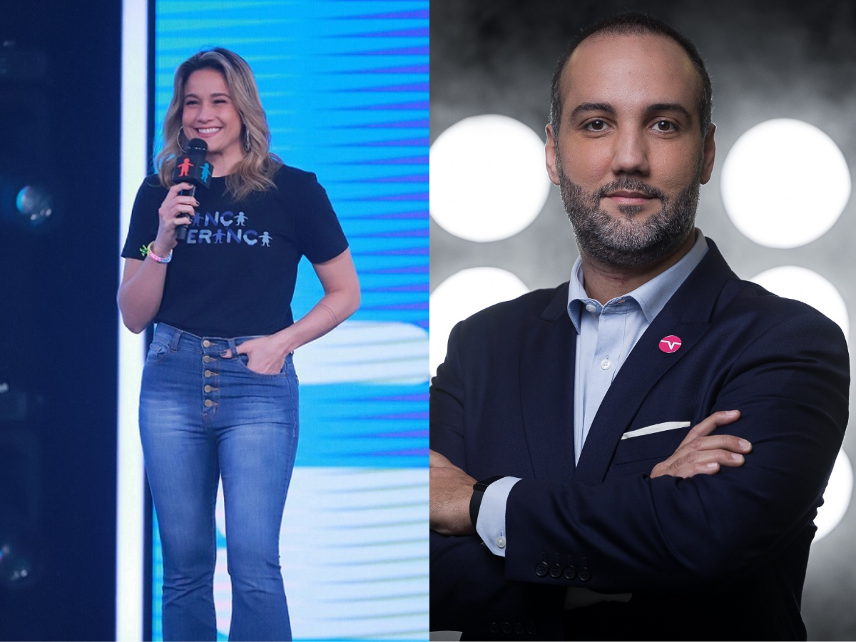Fernanda Gentil (CazéTV) e Jorge Iggor (GETV) / Reprodução Fernanda Gentil (CazéTV) e Jorge Iggor (GETV) / Reprodução