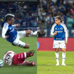 Fágner e William Pottker, do CRB, trocam acusações após entrada violenta