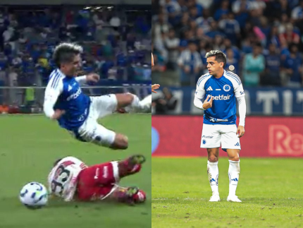 Fágner e William Pottker, do CRB, trocam acusações após entrada violenta
