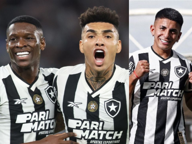Sucesso dentro e fora de campo: Botafogo lucrou R$ 250 mi com trio campeão da América