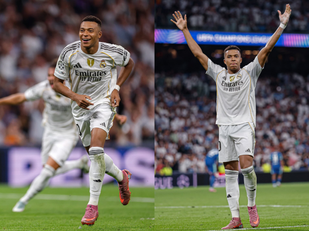 Com Vini Jr. começando no banco, Real Madrid supera expulsão e vence na estreia da Champions