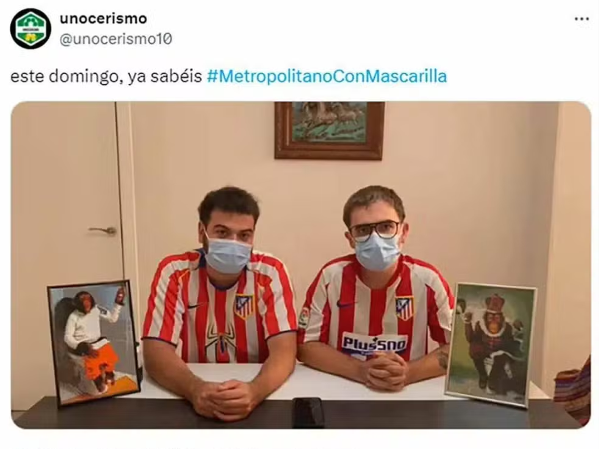 Torcedores do Atlético de Madrid buscam facilitar o crime de racismo contra Vini Jr em movimento criado nas redes sociais (Reprodução)