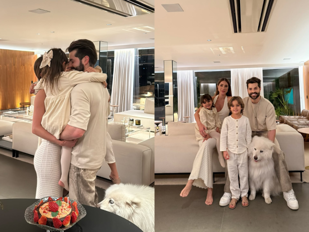 Alok celebra 34 anos de vida ao lado de esposa e filhos. Veja fotos!