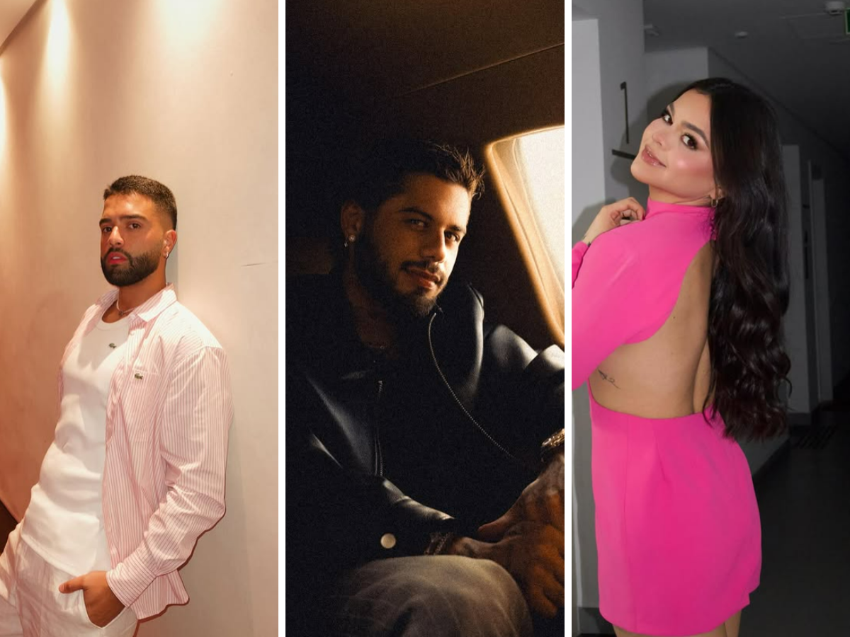 Reprodução Instagram Herbert, Zé Felipe e Maressa