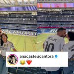 Ana Castela reage à foto de casal que usou camisas de Boiadeira e Zé Felipe do Real Madrid