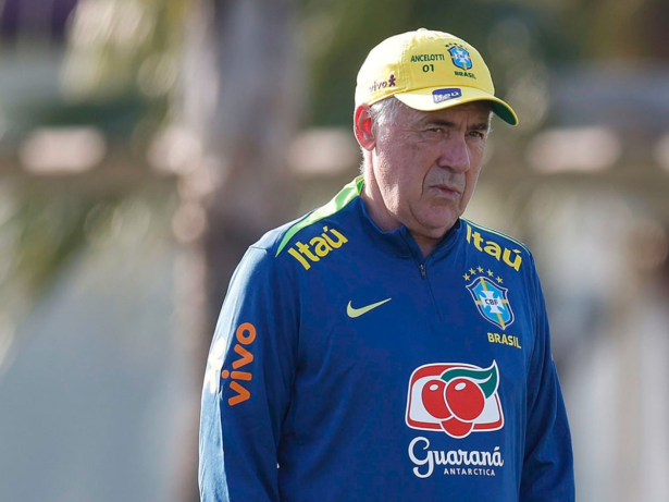 Carlo Ancelotti projeta Seleção com Estevão e Vini Jr. Veja possível escalação!
