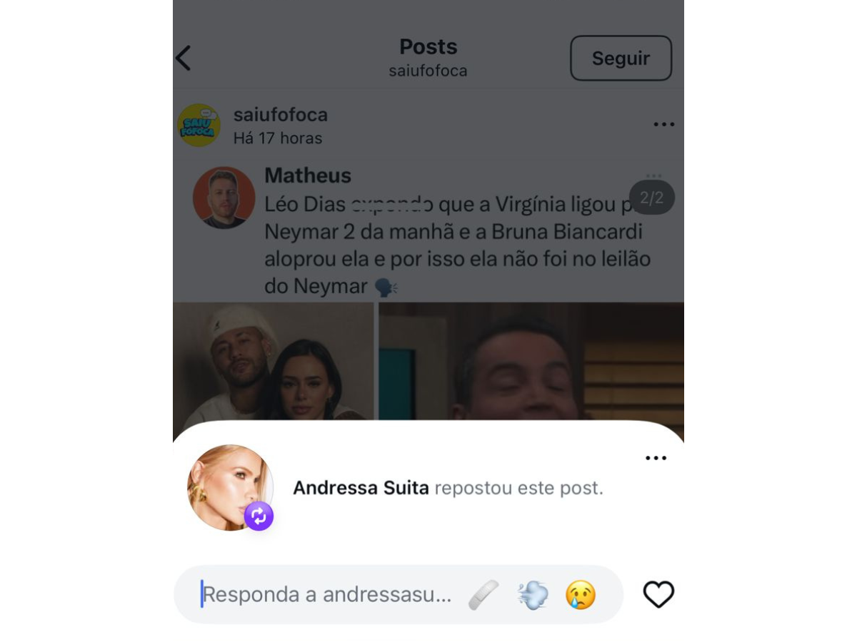 Reprodução redes sociais
