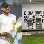 Armário de Neymar na Vila Belmiro irá a leilão em festa beneficente do craque