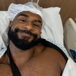 Baco Exu do Blues faz cirurgia e aparece com tipoia no braço: “Em breve tô 100%”