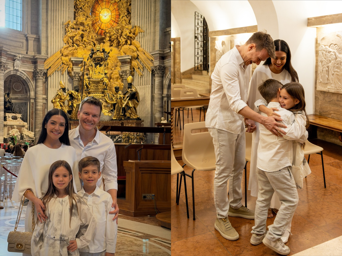 Reprodução Instagram Michel Teló e Thais Fersoza / montagem 