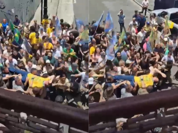 Bolsonaro após facada: gravações do filme de Bolsonaro vazam novamente