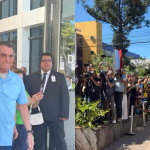 Bolsonaro tem alta hospitalar e é ovacionado na saída do hospital de Brasília