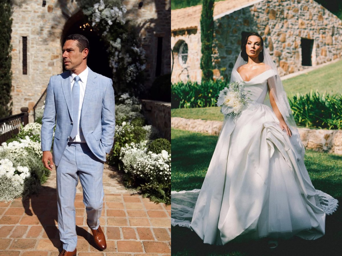 Buaiz e Isis mostraram looks escolhidos para o casamento / Reprodução