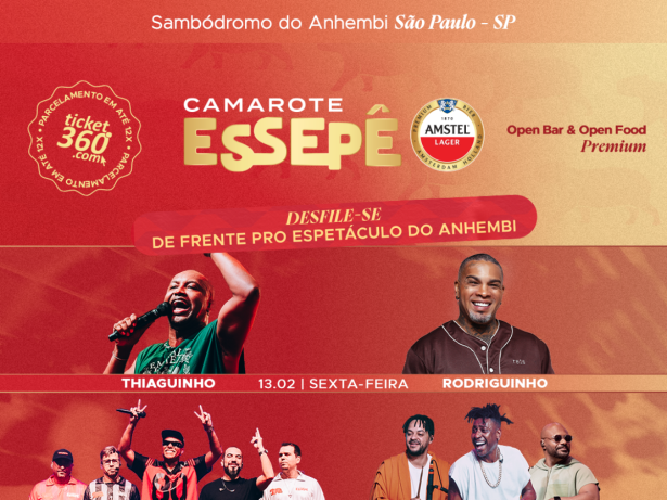 Camarote ESSEPÊ agita Carnaval de São Paulo com muito pagode. Confira!