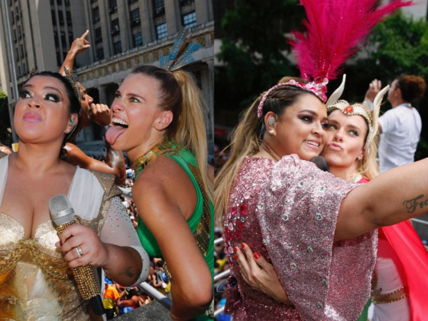 Carolina Dieckmmann relembra Carnaval com Preta Gil: “Sempre foi e será ela”