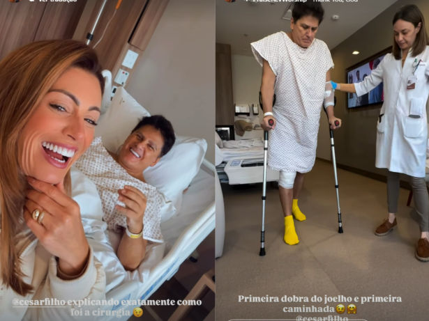 César Filho é diagnosticado com artrose e passa pela 3ª cirurgia no joelho