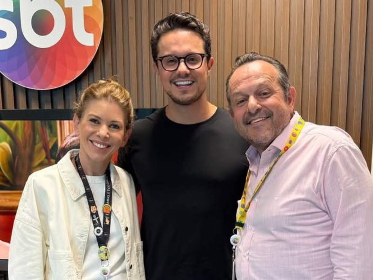 Deive Leonardo, Daniela Beyruti e Mauro Lissoni / Reprodução 