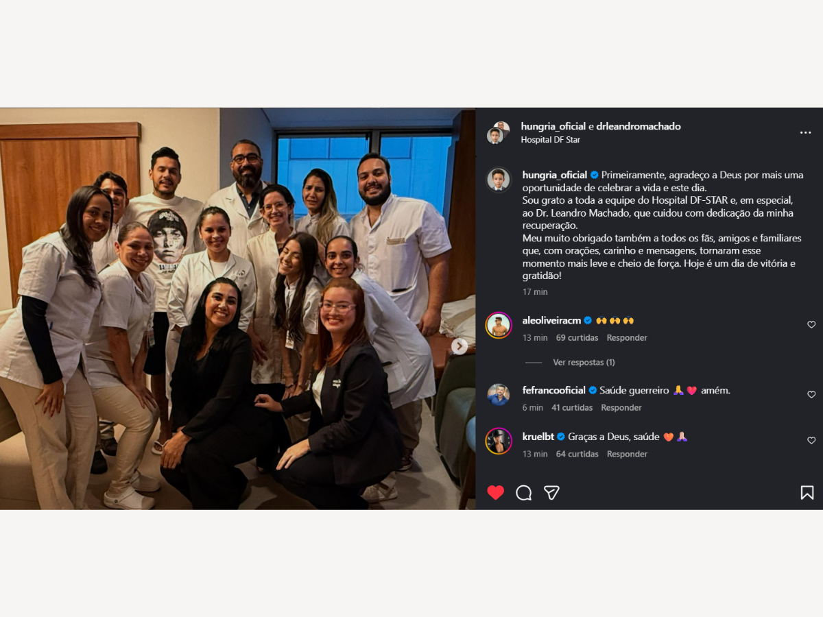 Reprodução Instagram Hungria/
