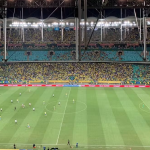 Ingresso caro afasta torcida e estádio tem setor vazio em jogo da Seleção