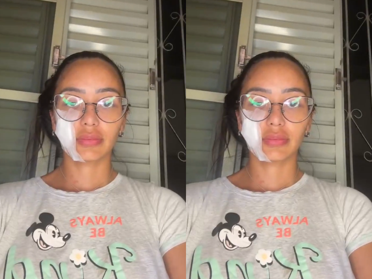 Reprodução Instagram Pablinny Faleiro Pedersoli/ montagem Reprodução Instagram Pablinny Faleiro Pedersoli/ montagem