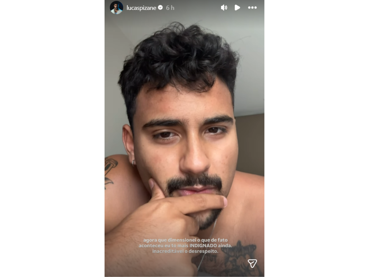 Reprodução Instagram @lucaspizane