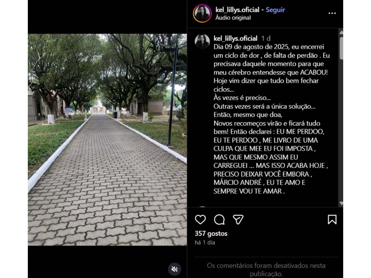 Reprodução Instagram @kel_lillys.oficial
