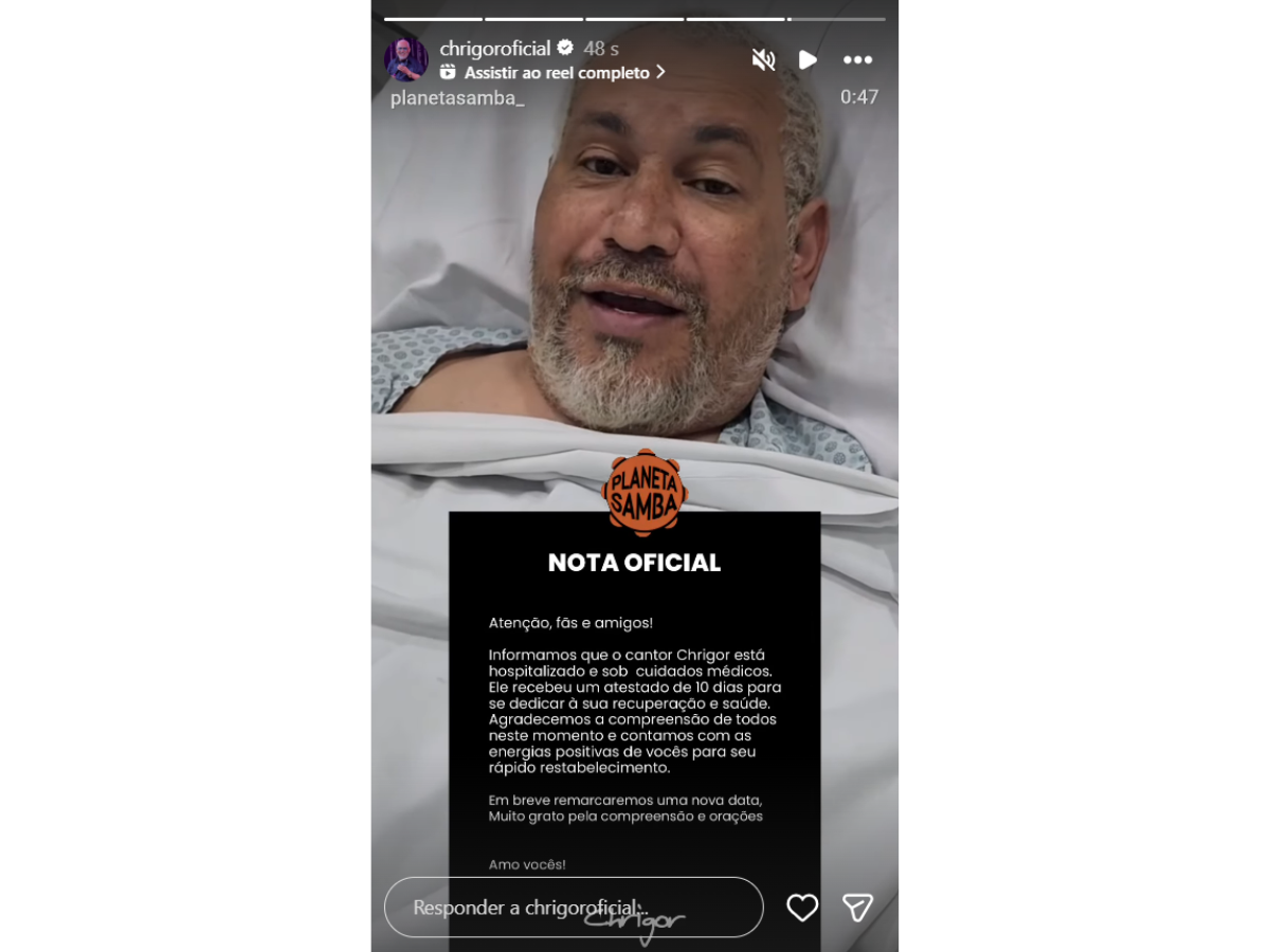Reprodução Instagram @chrigoroficial