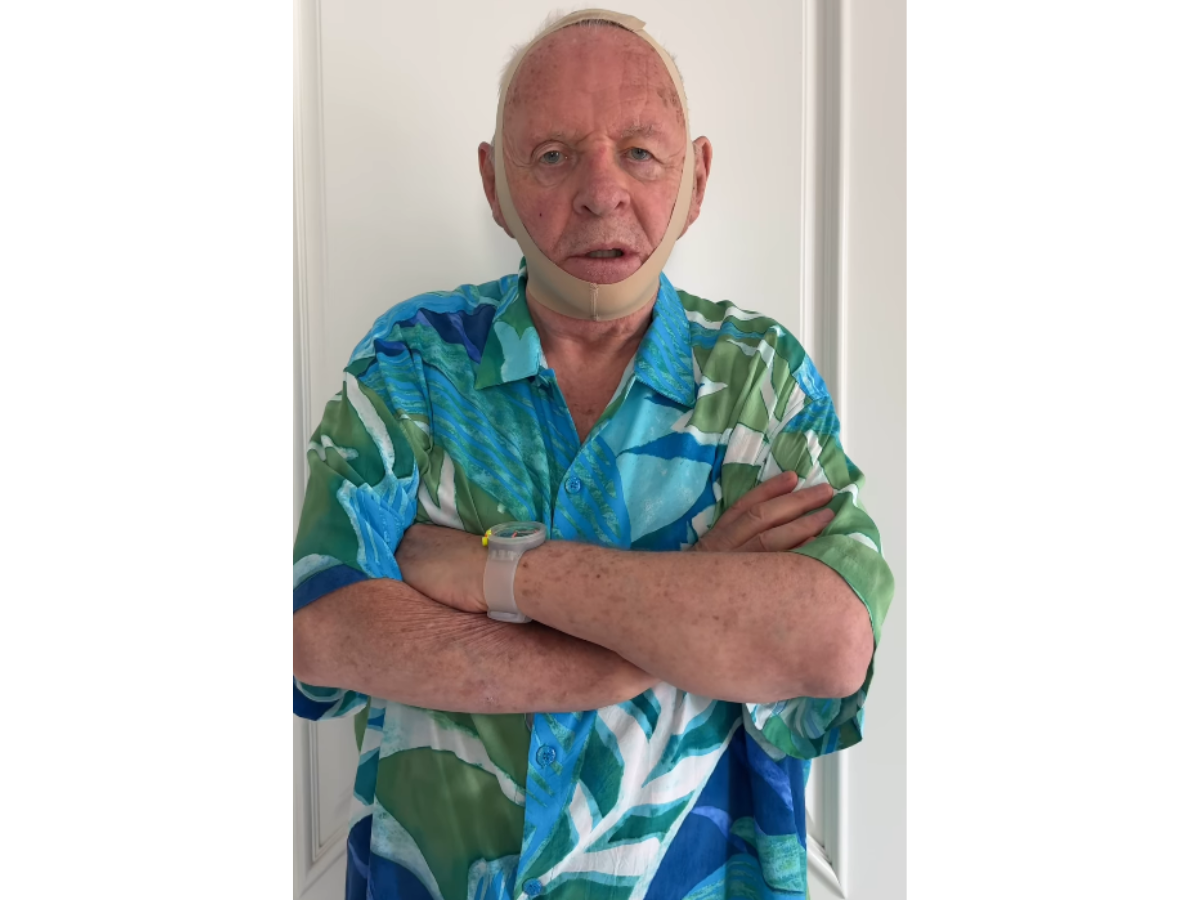 Reprodução Instagram @Anthony Hopkins