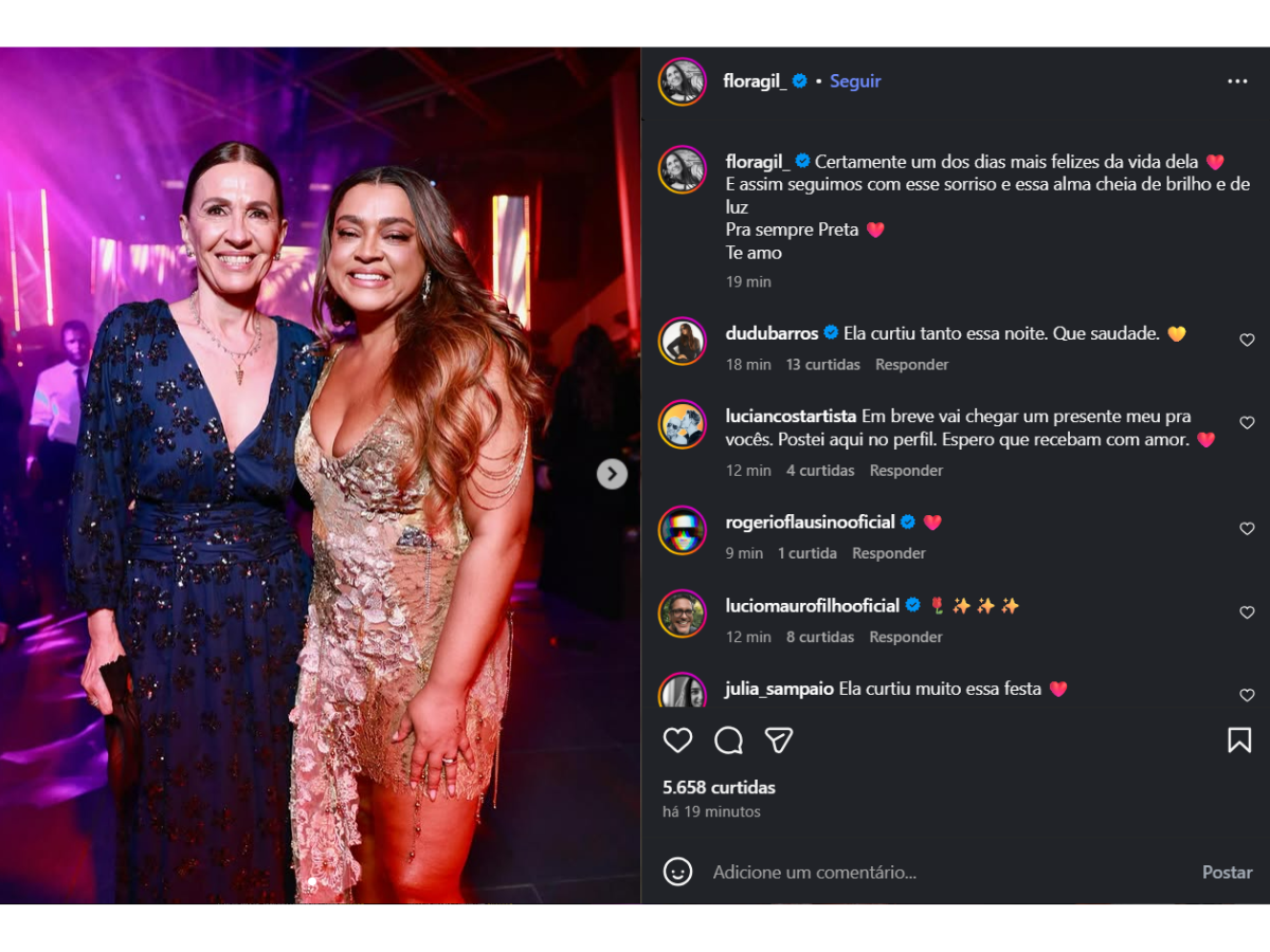 Reprodução Instagram @floragil