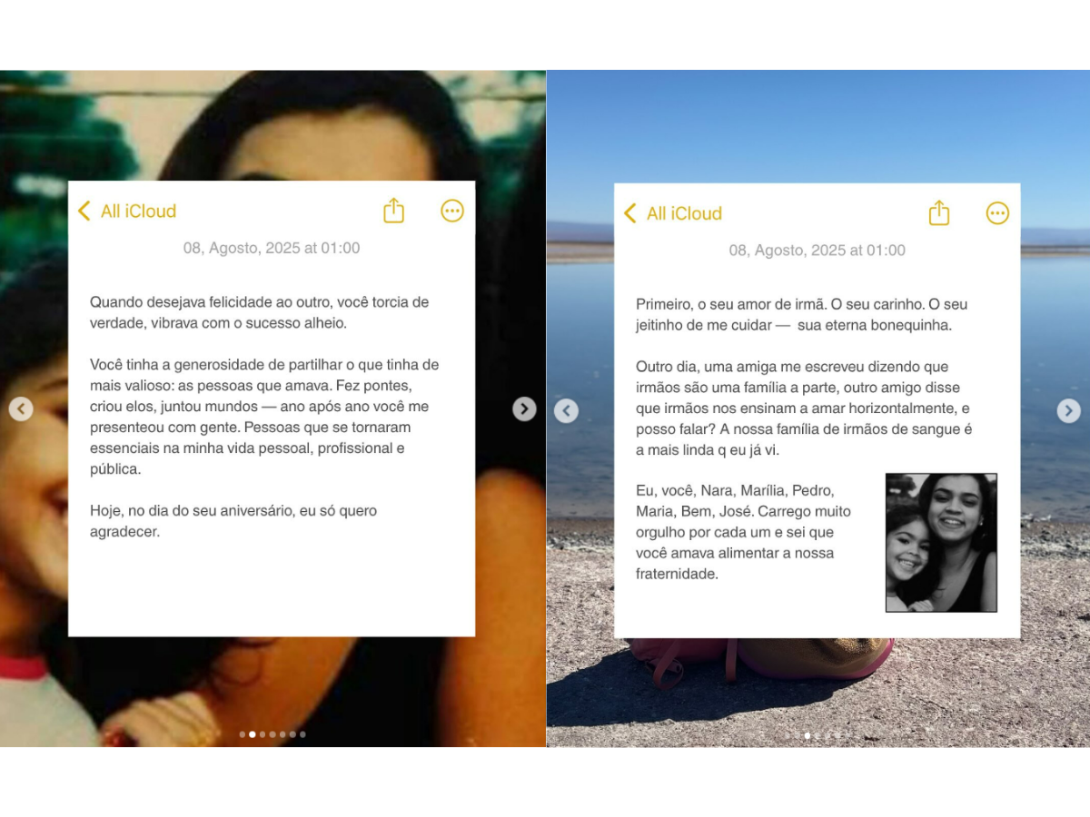 Reprodução Instagram @belagil