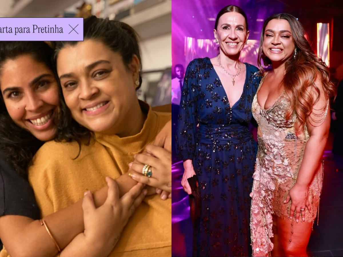 Reprodução Instagram @belagil e @floragil/ montagem 