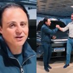 Felipe Massa acelera nova fase com BYD ATTO 8 e celebra novidade para a família