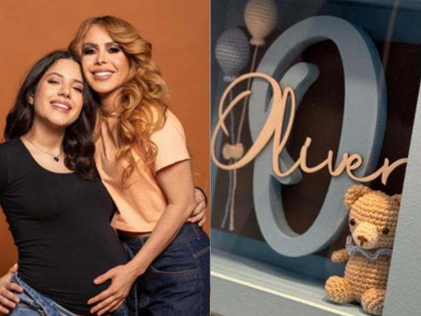 Filha caçula de Joelma dá à luz ao primeiro filho com baterista da banda da cantora