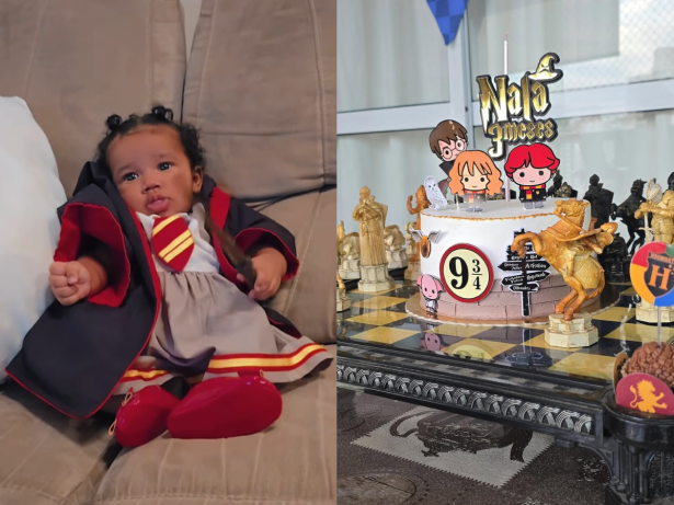 Fofurômetro explodiu! Nala, filha de Iza, completa 3 meses vestida de Harry Potter