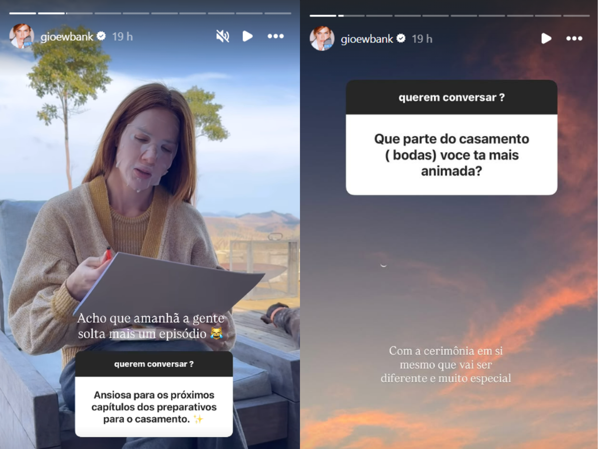 Reprodução Instagram @gioewbank/ montagem 